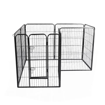 PaWz 8 Panel Pet Dog Playpen Puppy Exercise Cage Enclosure Fence Cat Play Pen 48'' PaWz